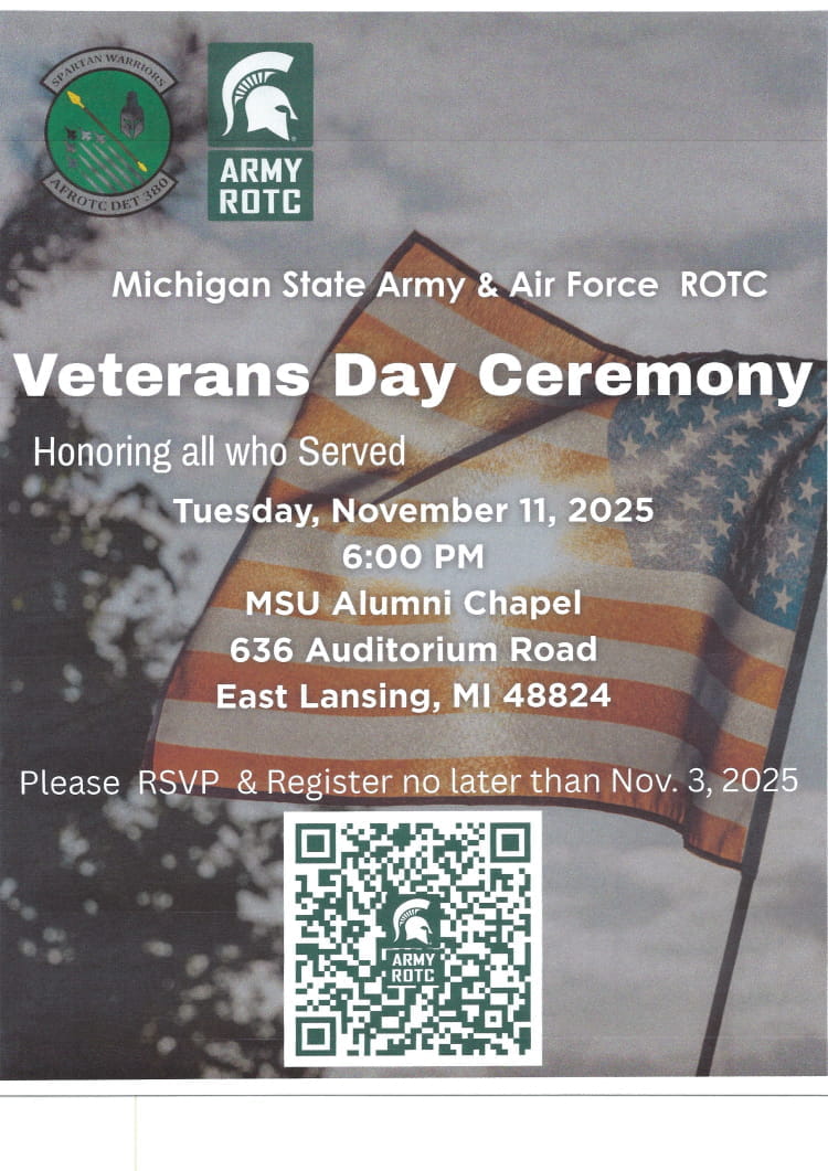 MSU Veterans Day Ceremony