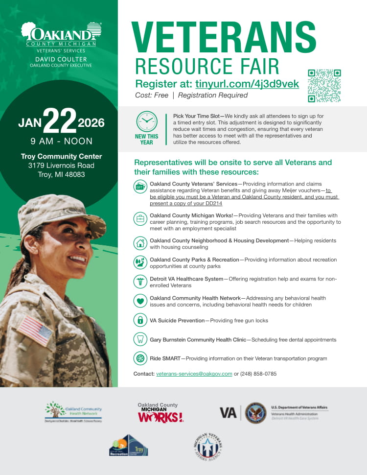 Oakland Veterans Resource Fair