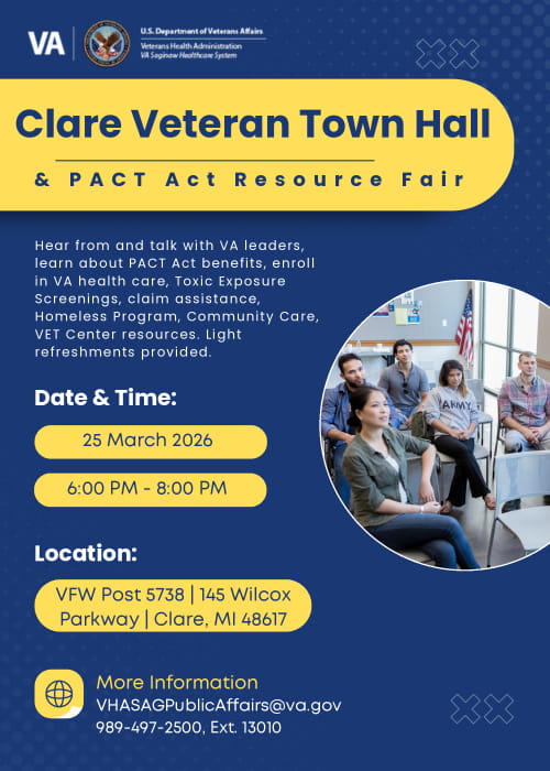 Clare Veteran Town Hall