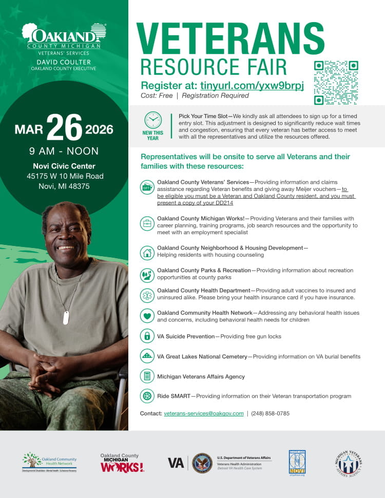 Oakland Veterans Resource Fair
