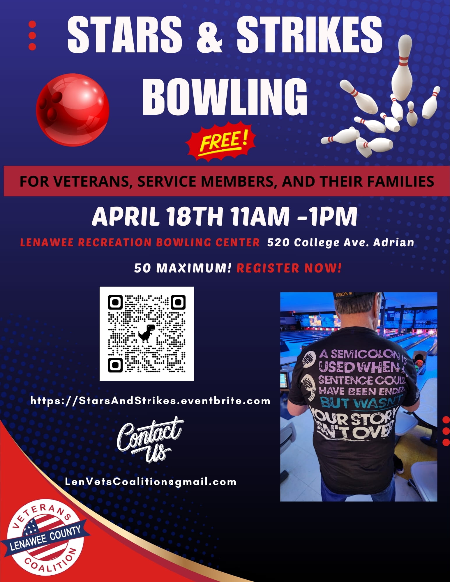 Adrian Stars & Strikes Bowling