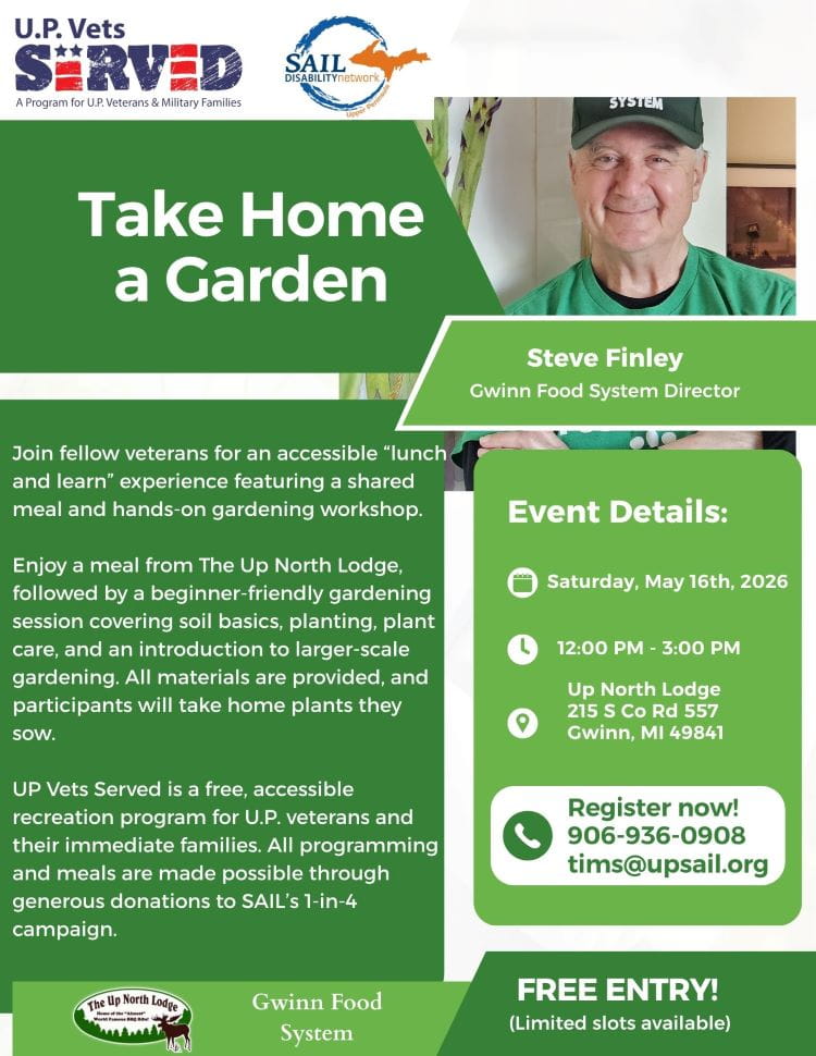 Gwinn Take Home a Garden Event