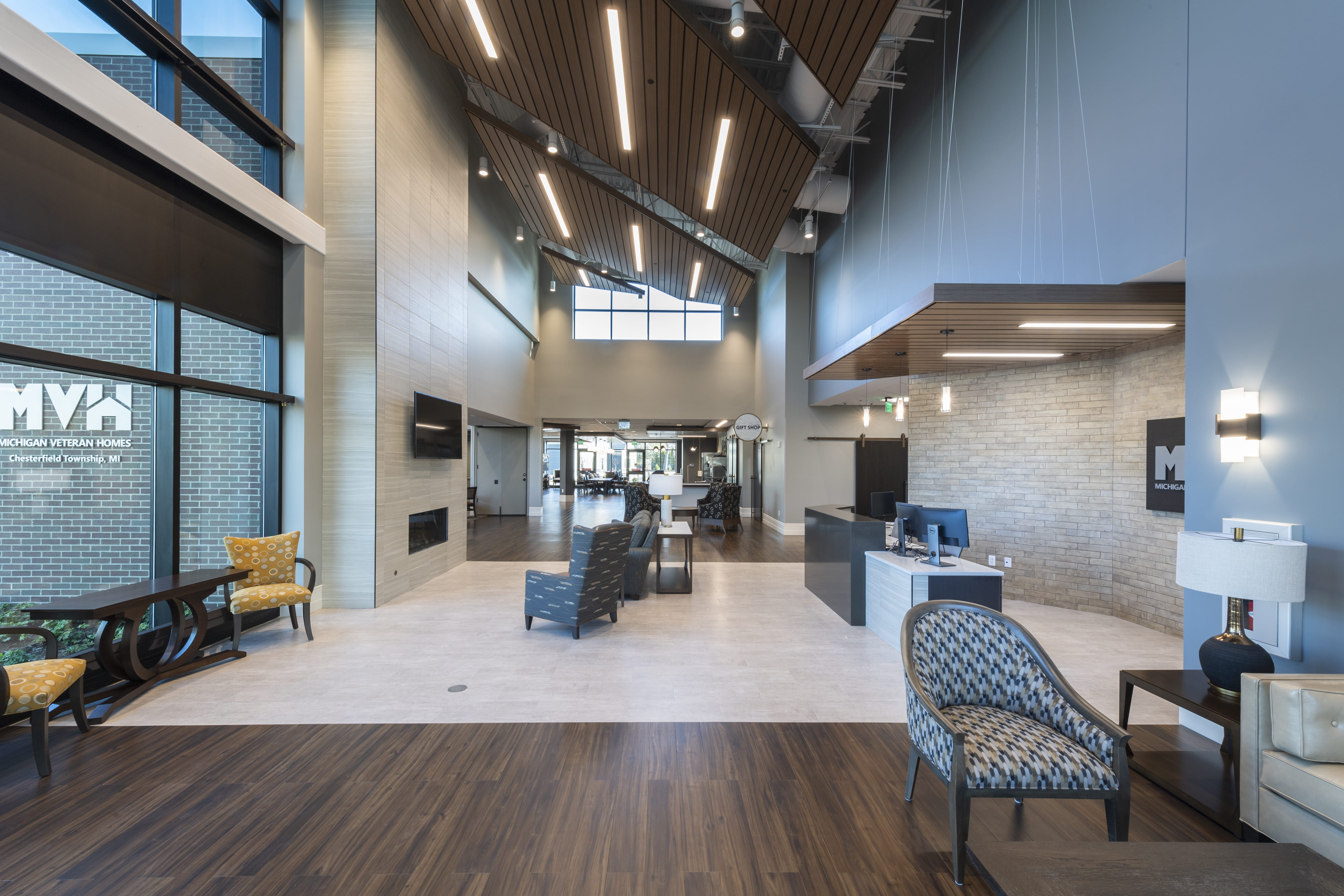 Image of interior lobby for MVHCT.