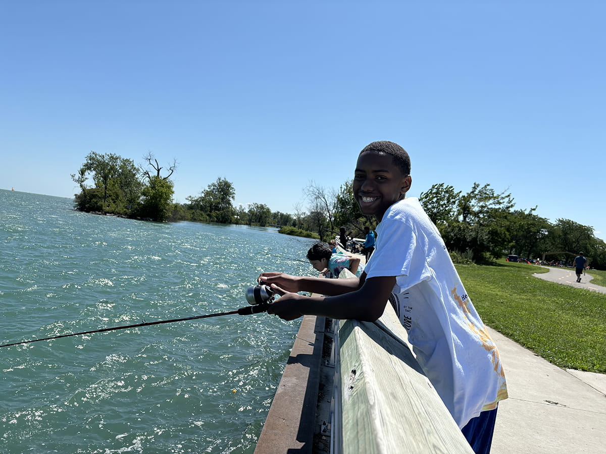 Outdoor Adventure Center - July 25, Get Hooked on Fishing: Belle Isle Park