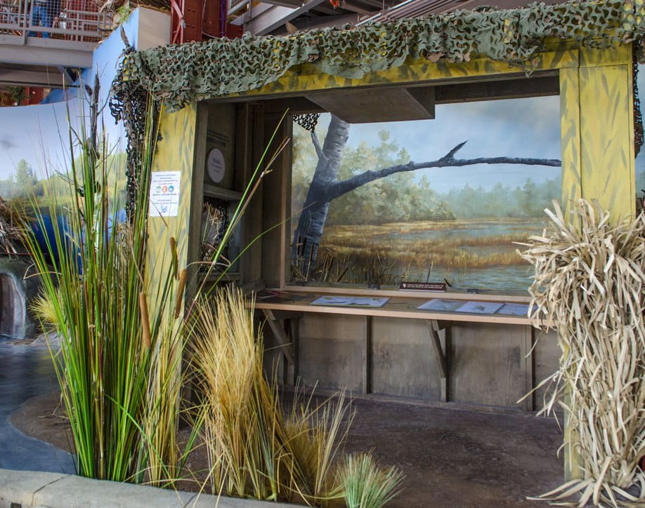 Outdoor Adventure Center duck blind exhibit, , view 2