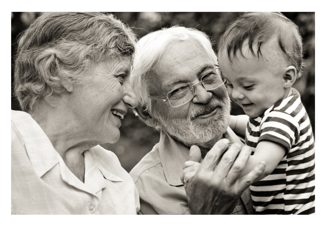 Picture of Grandparents with a baby