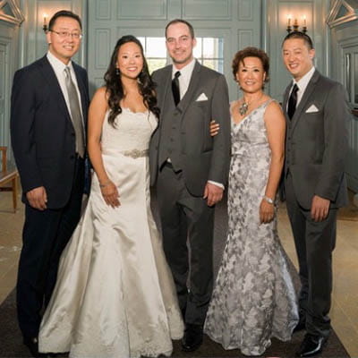David Han and his family