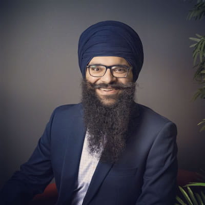 Anterjot Singh Bains headshot