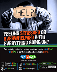 Stressed or Overwhelmed Poster