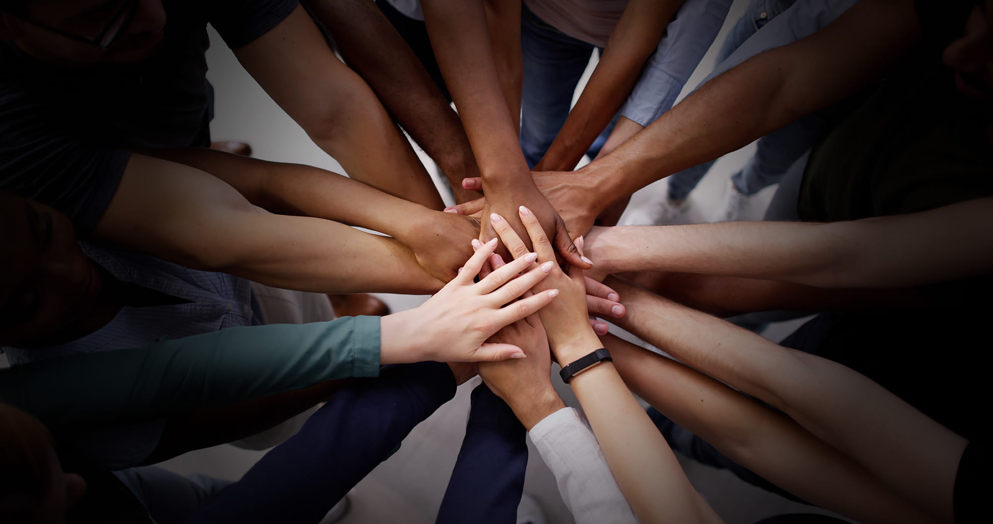 Group of Hands