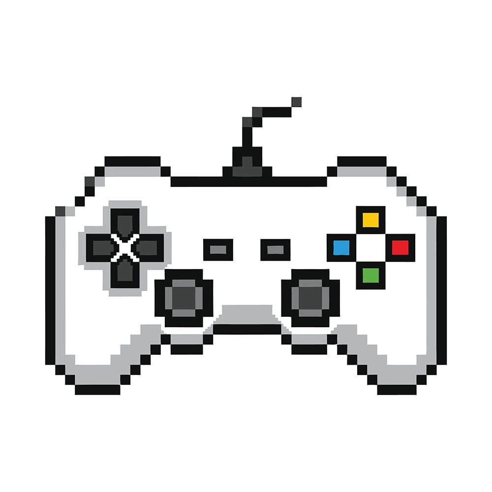Video Game Controller that looks like 8Bit design