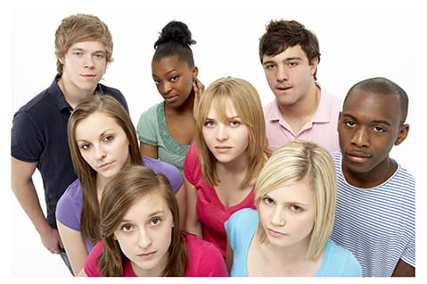 Group of Teens
