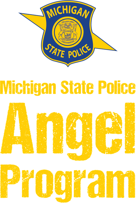 Michigan State Police Angel Program Logo