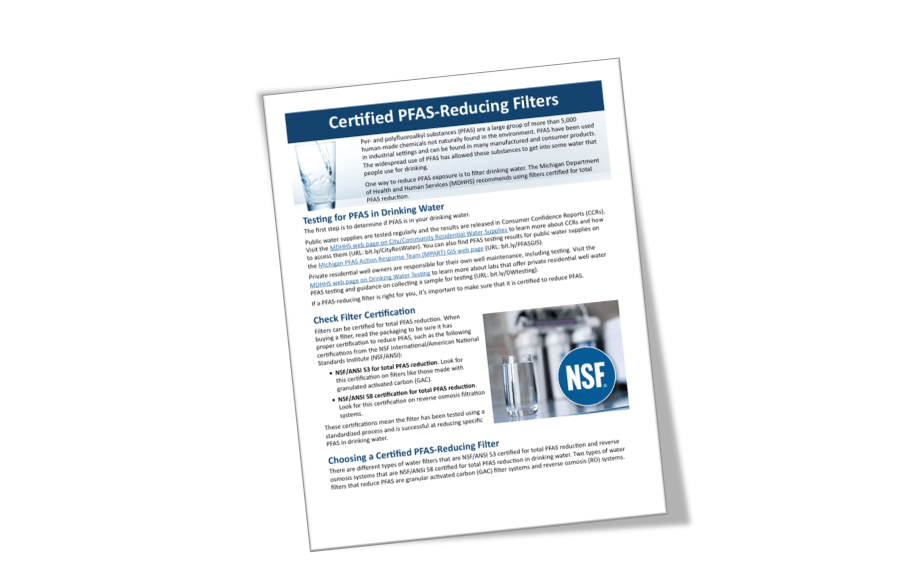 Factsheet about filters