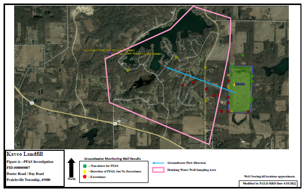Kavco Landfill Map