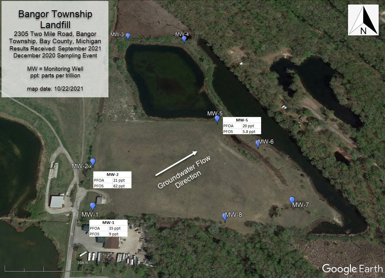 Bangor Township Landfill (Bay City, Bay County)