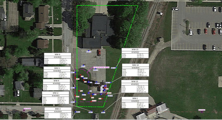 Bay City Fire Department Station #2 Map