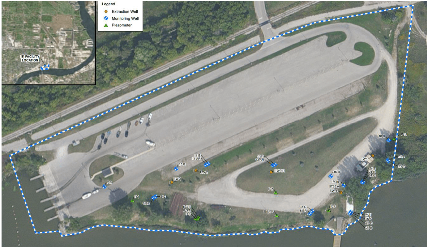 Dow Chemical ITI Facility Map
