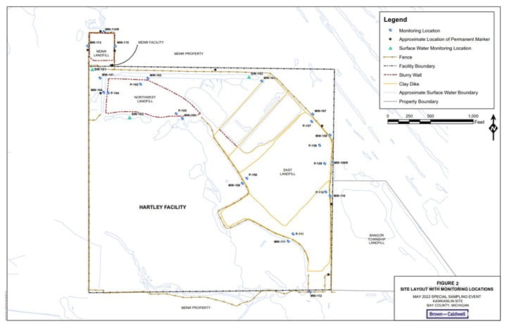 Hartley & Hartley Landfill Map Preview