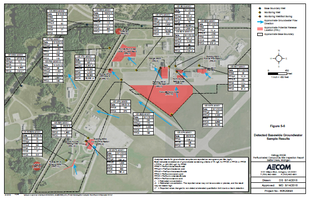 Kellogg Air National Guard Base Battle Creek Map