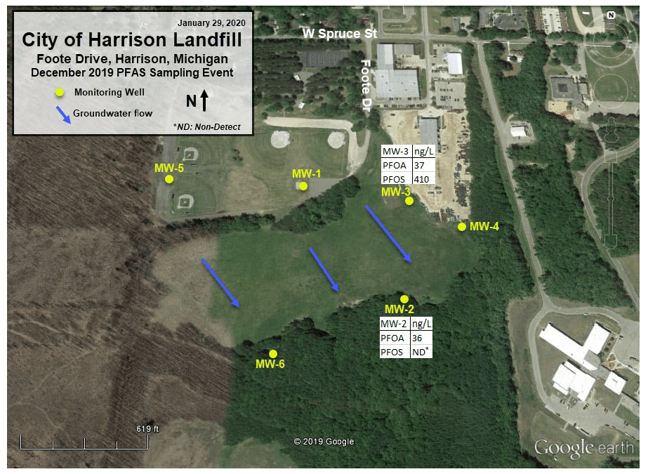City of Harrison Landfill Map