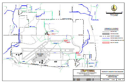 Capital Region International Airport Property Map