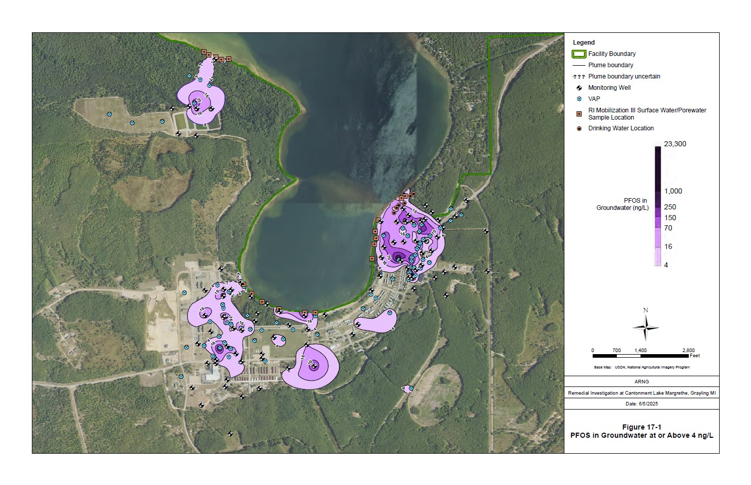 Lake Margrethe Map Preview