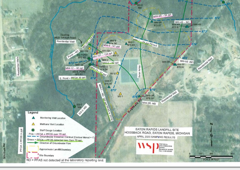Eaton Rapids Municipal Landfill Map