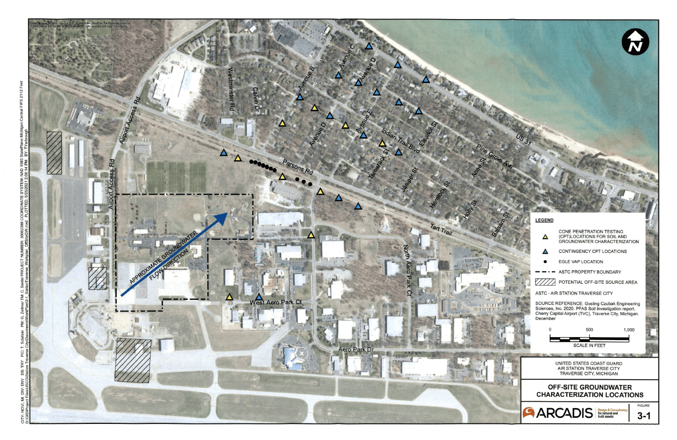 US Coast Guard Air station site