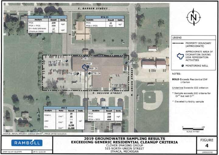 515 North Union Street PFAS Map Preview