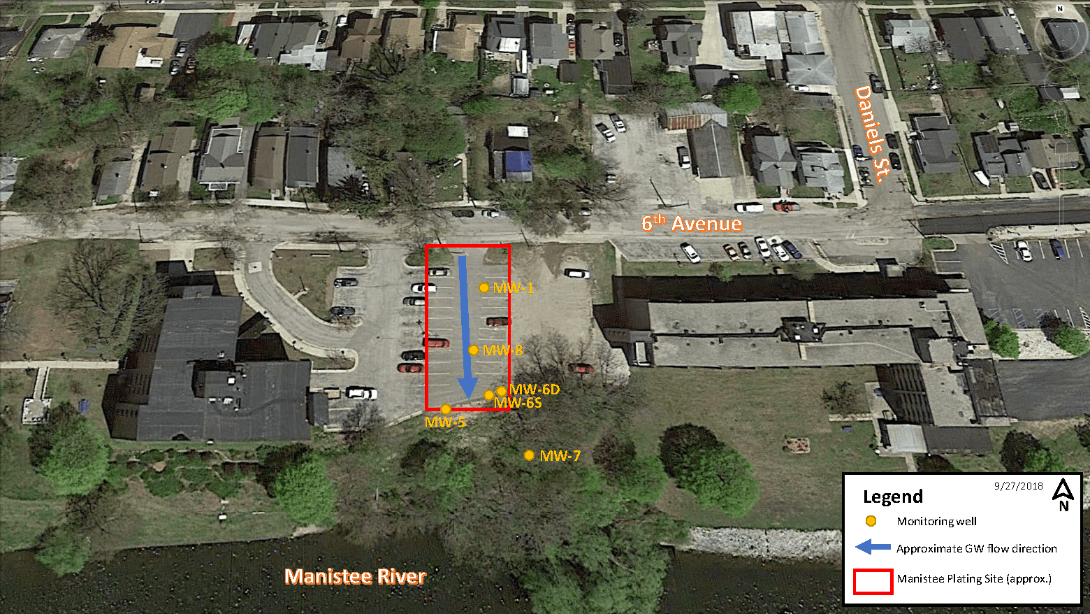 Manistee Plating Map