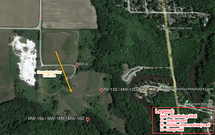 Mason County Landfill Map