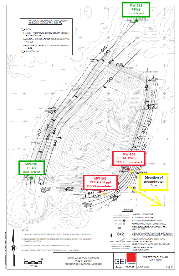 Great Lakes Paper Pulp Landfill Map