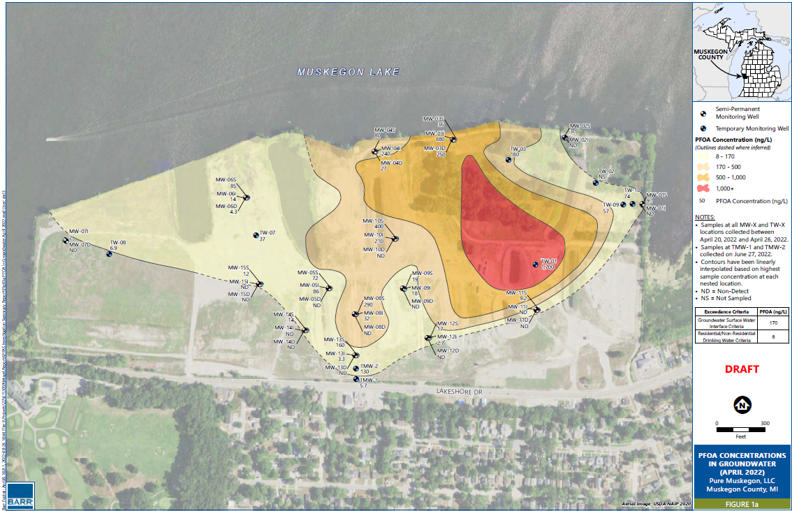 Former S.D Warren SAPPI Map PFOA Preview