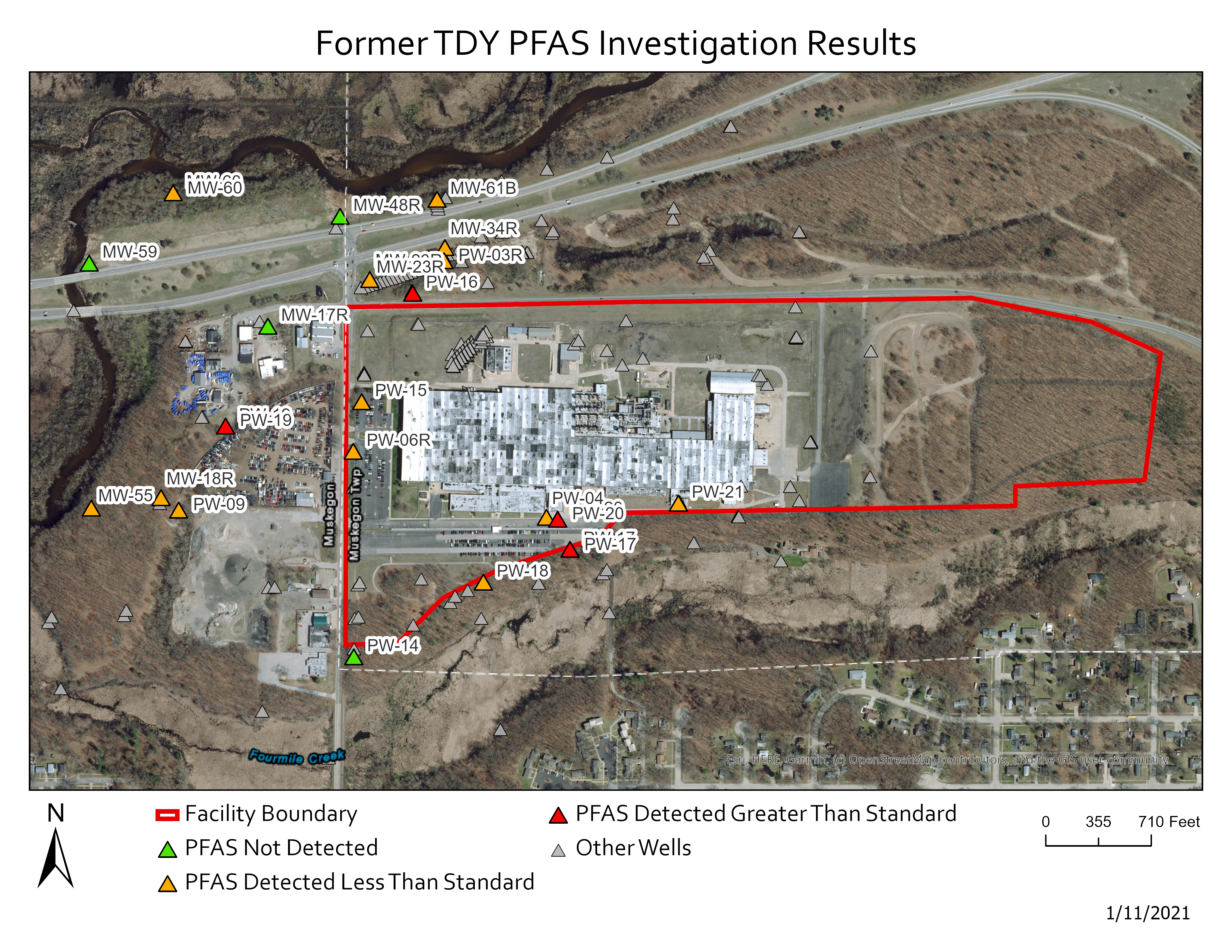 Former Teledyne Vehicle Systems (TDY) Map