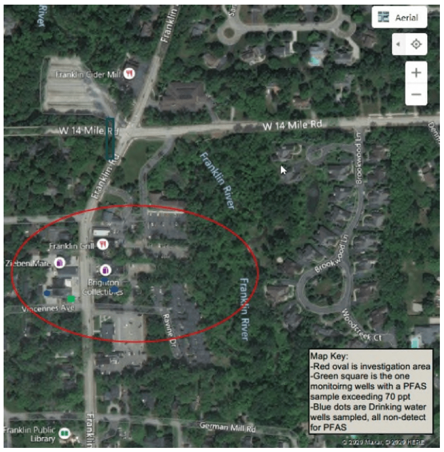 Franklin Village Plaza Map