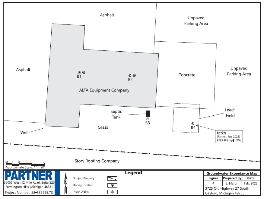 Map Preview of the Alta Equipment MPART Site