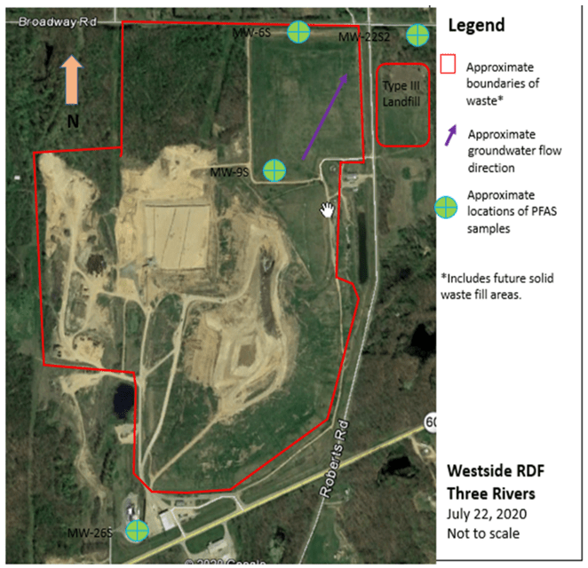 Westside Recycling and Disposal Facility Map