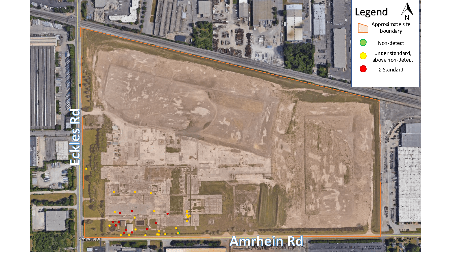 Aerial view of RACER 12950 Eckles Road, Livonia, Wayne County