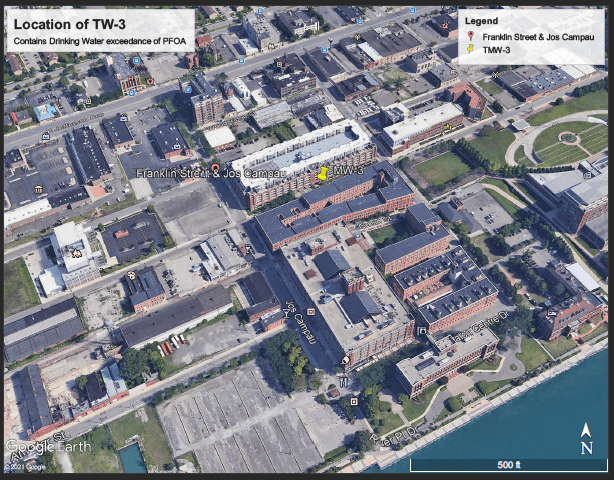 Stroh Parking Structure Map