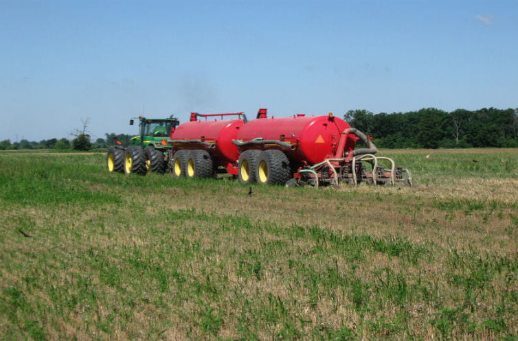 Land applying biosolids