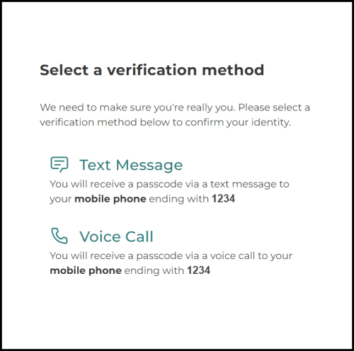 screenshot of miLogin