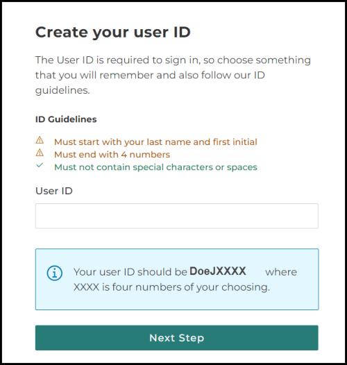 screenshot of miLogin