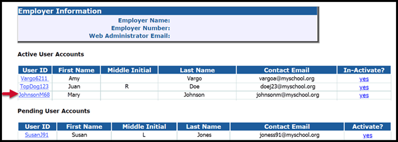Step 2 active user accounts screenshot