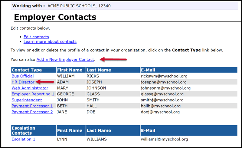 Add New Contact