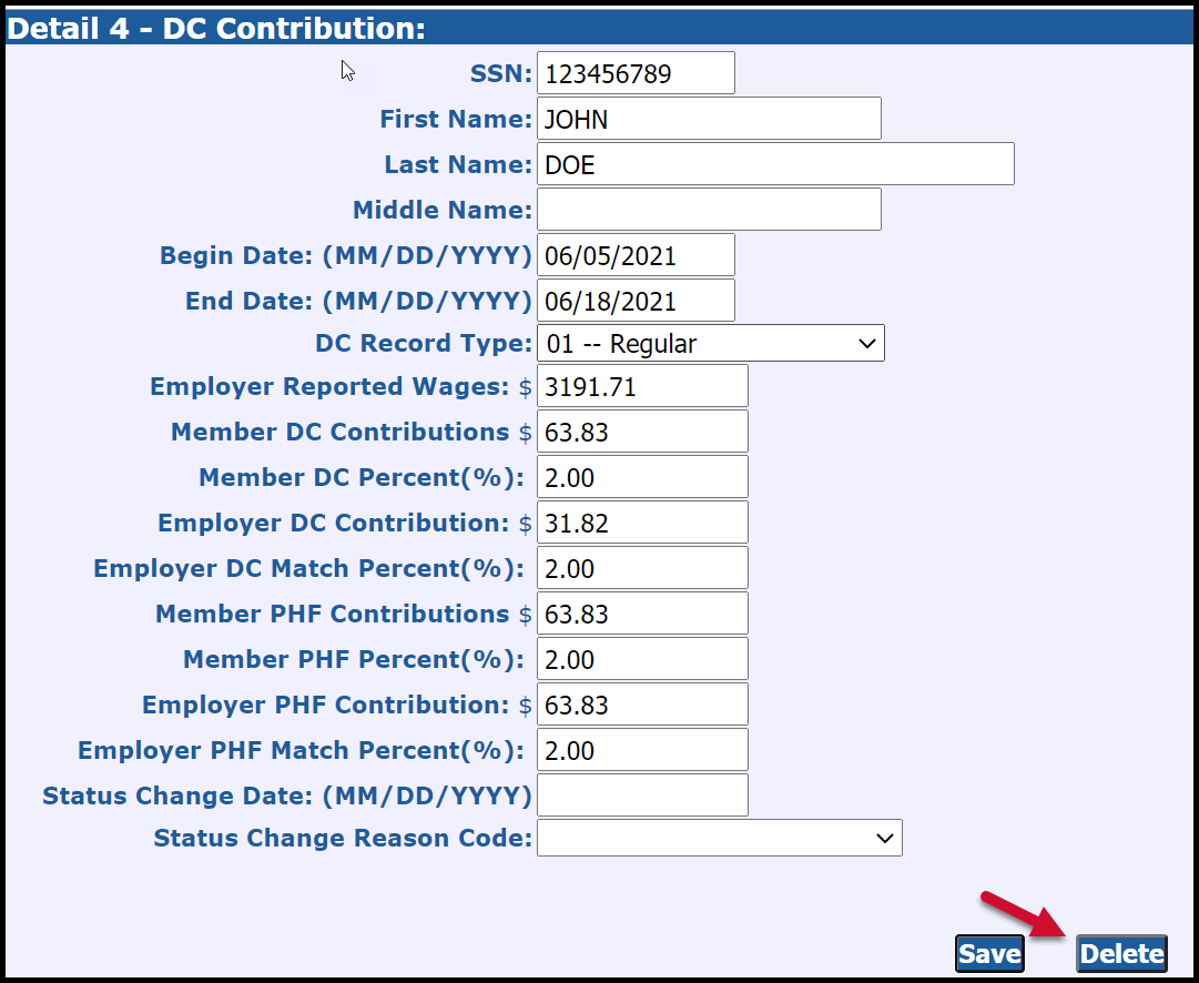 Detail 4 - DC Contribution