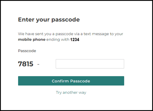 Screenshot of milogin
