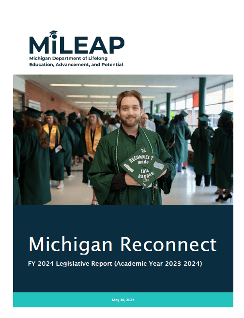 FY24 Reconnect Legislative Report cover