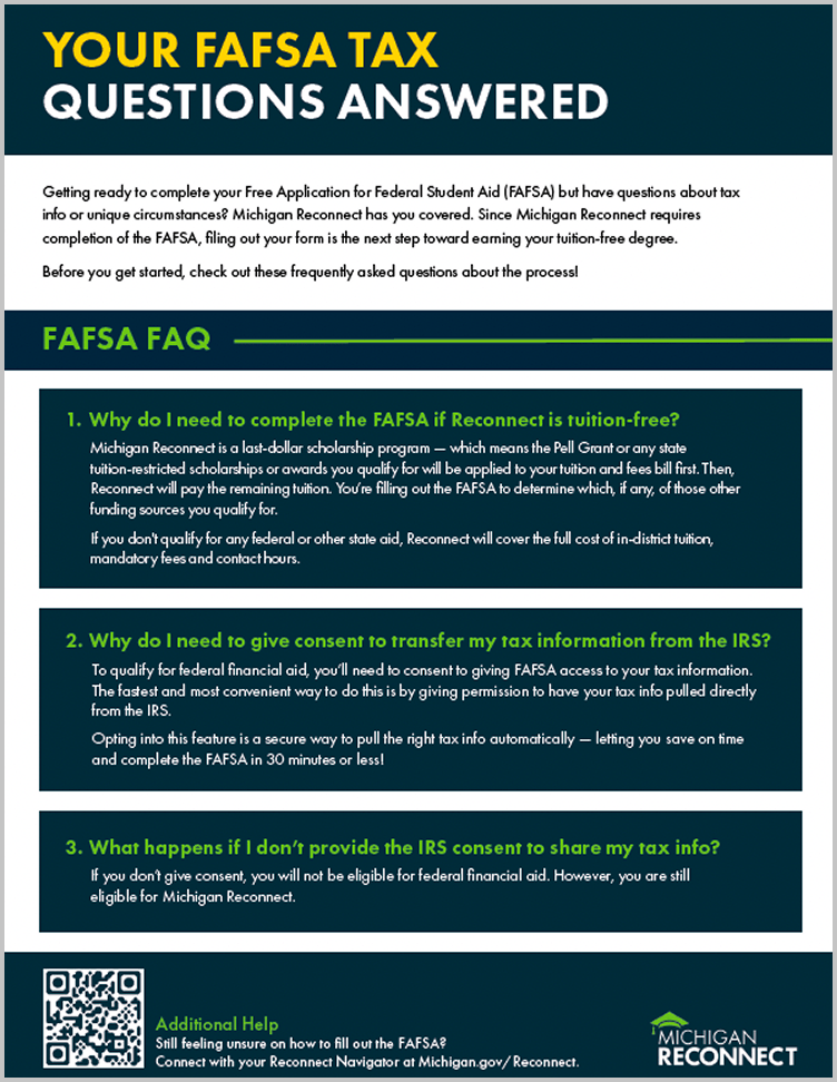 FAFSA Tax Info