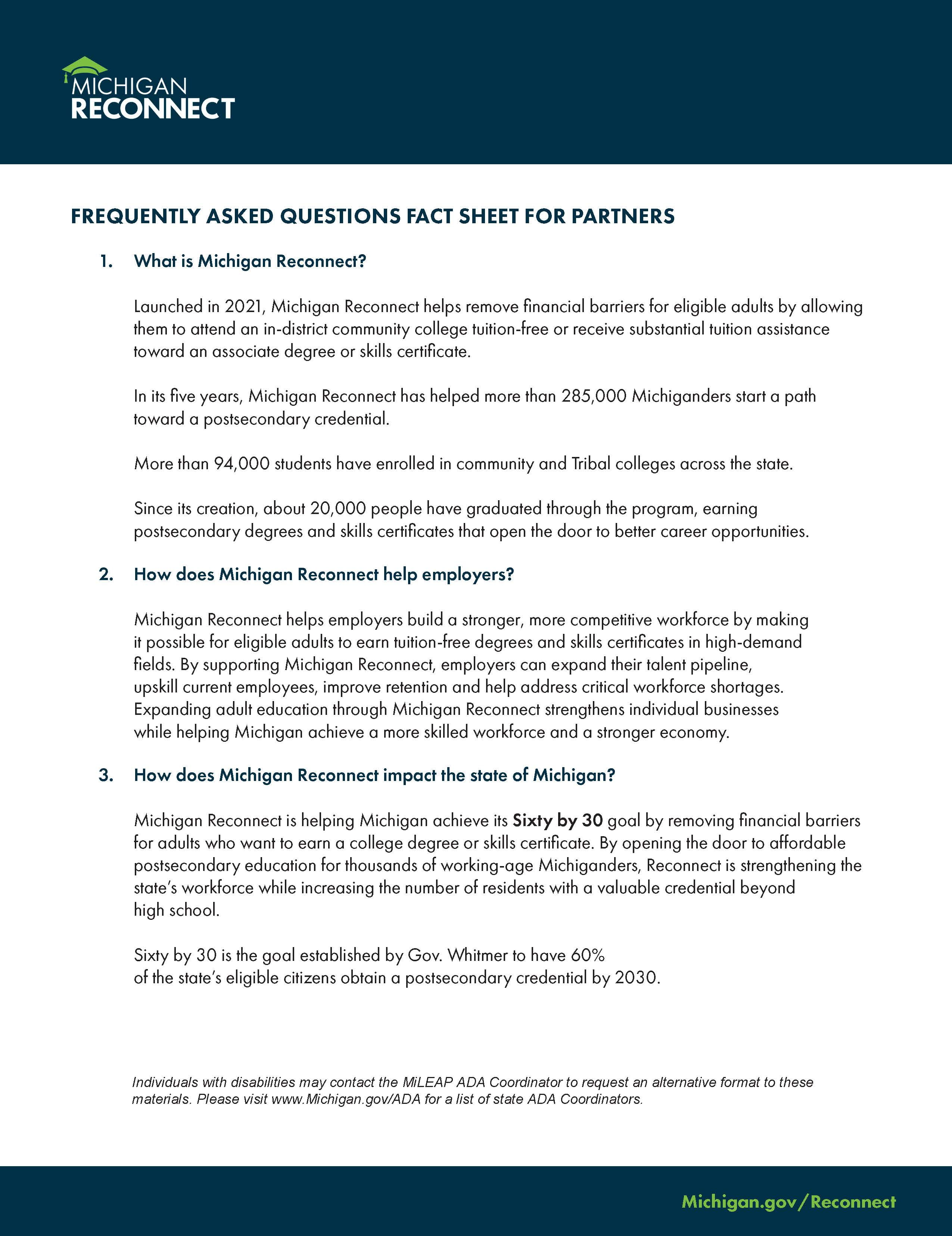 Partner Fact Sheet image